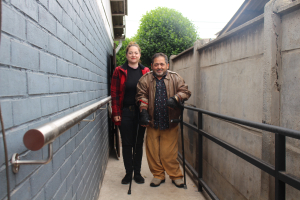 Vecino de Llolleo feliz gracias a proyecto de mejoramiento habitacional para personas con discapacidad