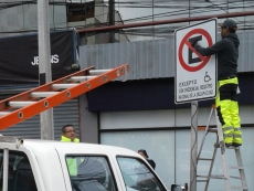 Actualizan letrero para vehiculos de discapacitados