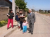 Vecinos Felices con la pavimentación San Antonio de las bodegas con nueva cara en el Bicentenario