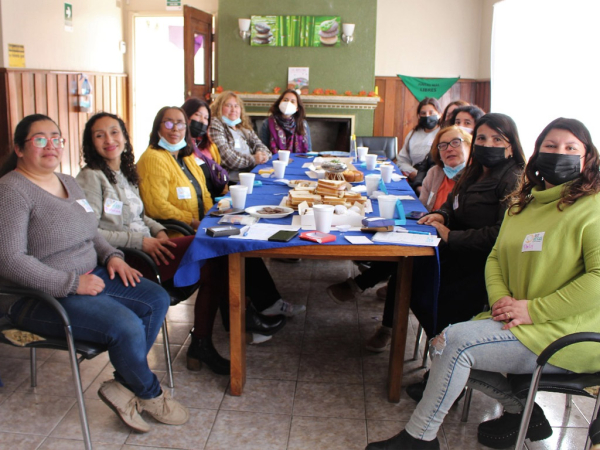 Cuidadoras se reúnen en la Casa de la Mujer para fortalecer la Red Meicas