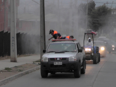 Se retomarán a partir del próximo 27 de julio los operativos de sanitización de calles en la comuna de San Antonio