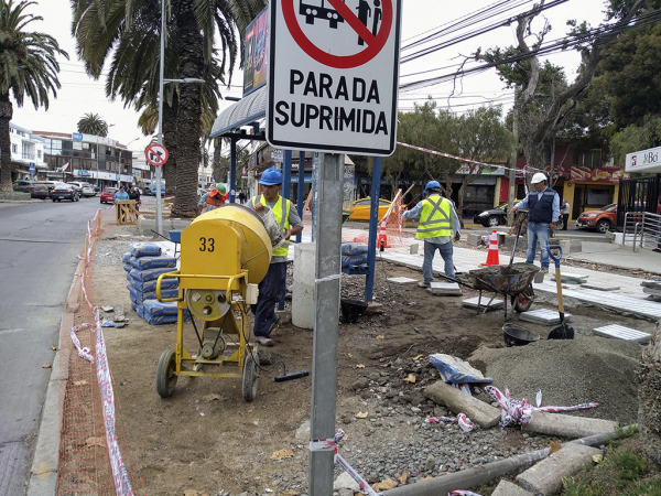 Pronto estarán listas nuevas veredas de Av. Providencia