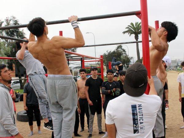 San Antonio tuvo entretenida jornada de deporte urbano