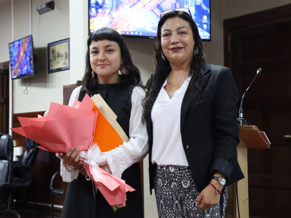 Esta ma&ntilde;ana asumi&oacute; el cargo la concejala Sof&iacute;a Contreras Concha