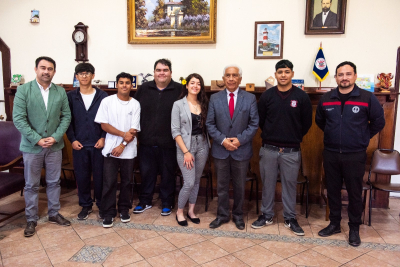 Estudiantes del Instituto Comercial representarán a San Antonio en Brasil