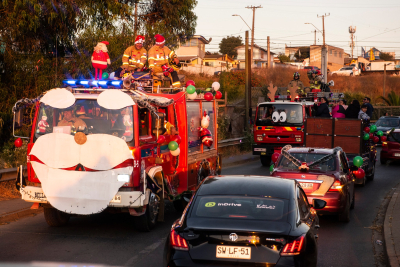 San Antonio se Iluminó de Alegría y Esperanza con la Caravana de Navidad 2024