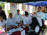 Por sexto año consecutivo se realiza feria de Salud en el frontis del Municipio de San Antonio