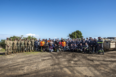 En esfuerzo conjunto realizan importante jornada de limpieza en Playa de Llolleo