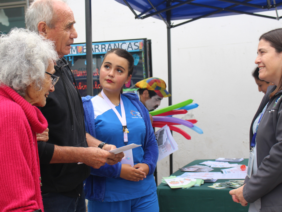 CESFAM Barrancas conmemoró  el Día Mundial de la Tuberculosis entregando de información a sus usuarios y usuarias   