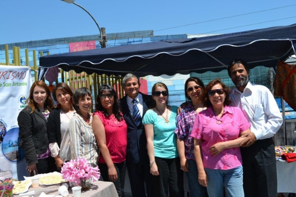 Manualidades se tomaron la terraza de la Oficina de Turismo del Municipio