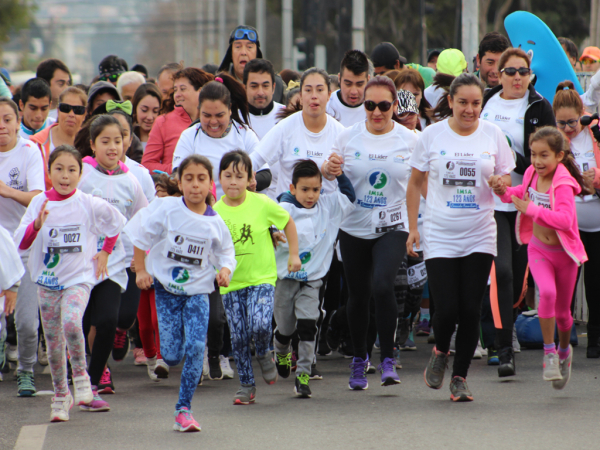 Familias corrieron por los 123 a&ntilde;os del Municipio de San Antonio