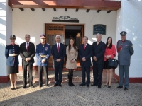 Saludo Protocolar a director de las escuela de Ingenieros Militares de Tejas Verdes