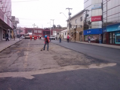 Re-asfaltaron calzada de calle bombero Bartolom&eacute; Molina