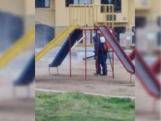 Plazas y otras &aacute;reas verdes de San Antonio est&aacute;n siendo sanitizadas para prevenir contagio de Covid-19