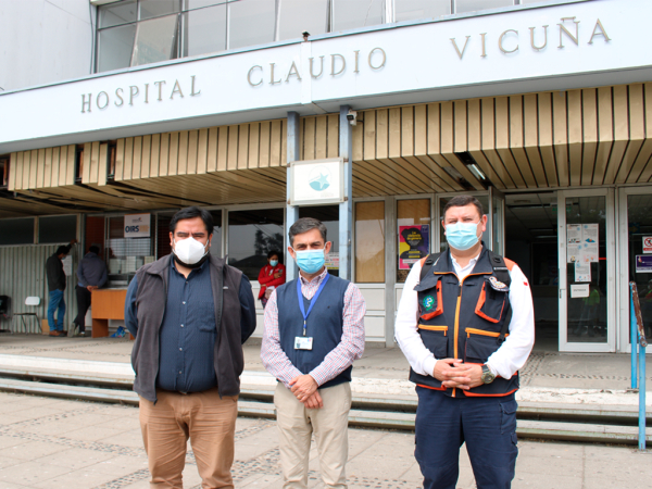 Oficina de Protecci&oacute;n Civil y Emergencias capacita a los funcionarios del Hospital Claudio Vicu&ntilde;a