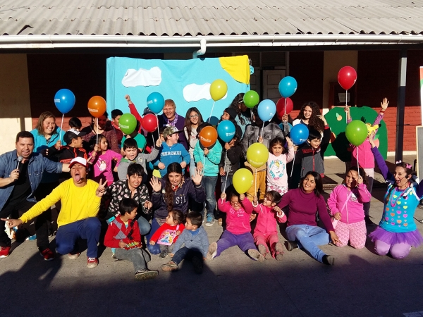 Municipio sanantonino celebr&oacute; vacaciones de invierno con ni&ntilde;os de Lo Gallardo