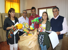 Municipio entrega 17 mil juguetes de navidad a ni&ntilde;os sanantoninos