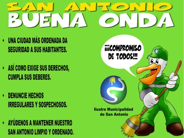 Municipio San Antonio invita a participar en campa&ntilde;a  &ldquo;SAN ANTONIO BUENA ONDA&rdquo;