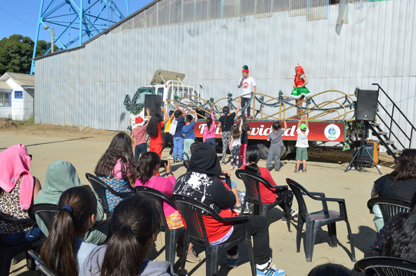 Fiestas de Navidad se realizan en sectores rurales de San Antonio